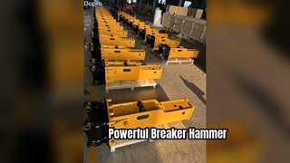 Młot hydrauliczny o dużej wytrzymałości 18–25 ton